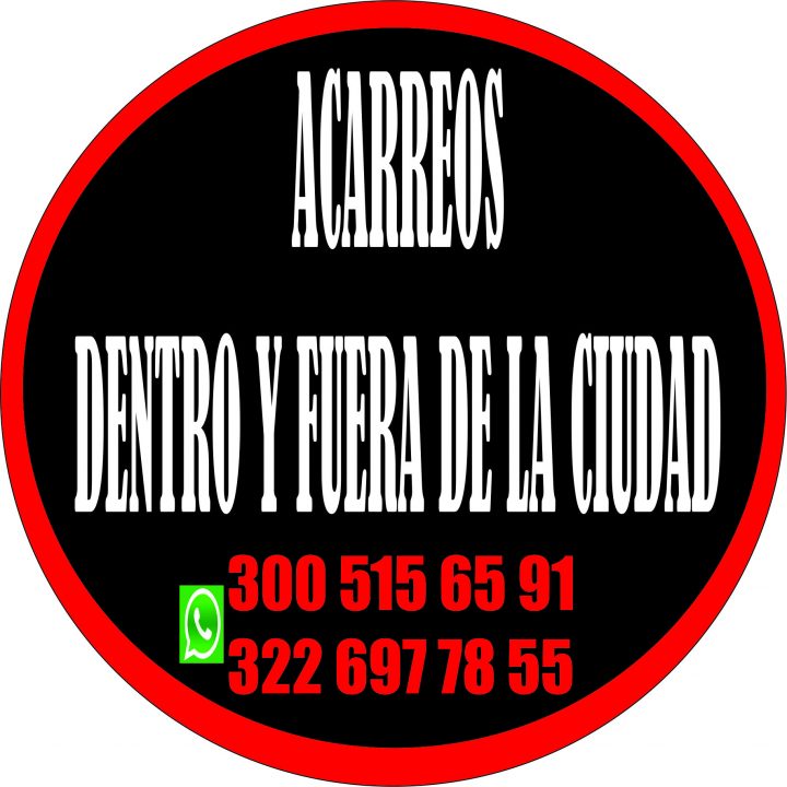 Acarreos y Mudanzas 3005156591