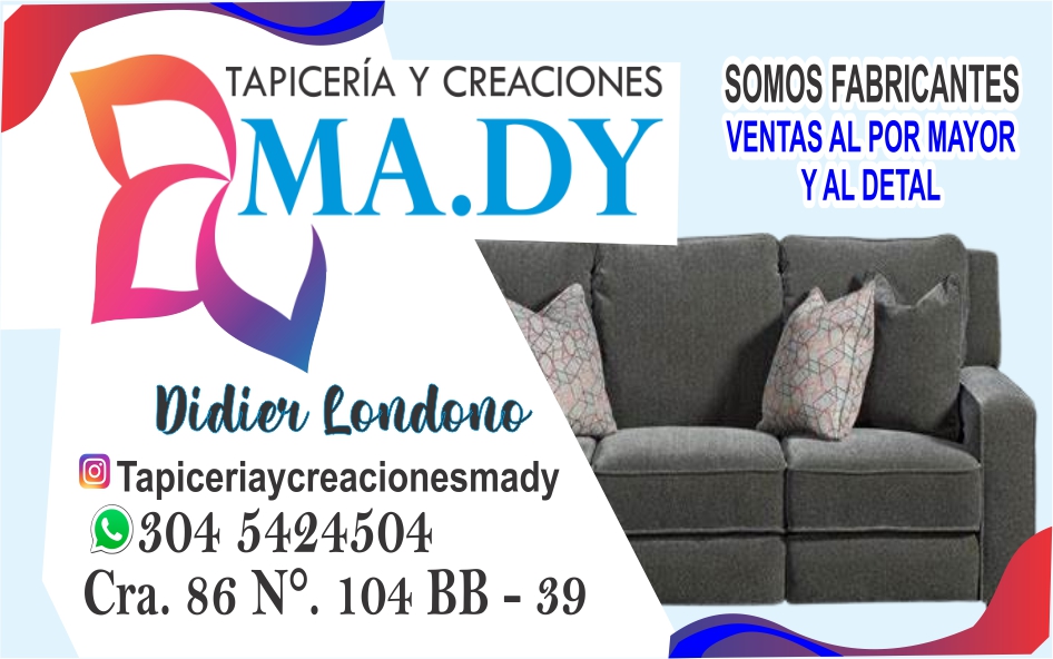 TAPICERIA Y CREACIONES MADY 304 5424504